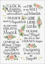 3D-Rub On Aufkleber - Texte und Sukkulenten - RB3-128