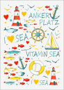 3D-Rub On Aufkleber - Vitamin Sea 2 - RB3-149