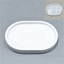 Silkonform Tablett Oval, 12x16cm