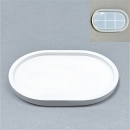 Silkonform Tablett Oval, 10x19cm