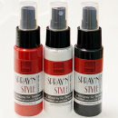 Spray'n Style- Textilspray Set, 3.teilig - Weiß-Rot-Schwarz