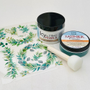 Icy Pearls + Satinier Creme Eukalyptus  + Rubon, Set 4-teilig